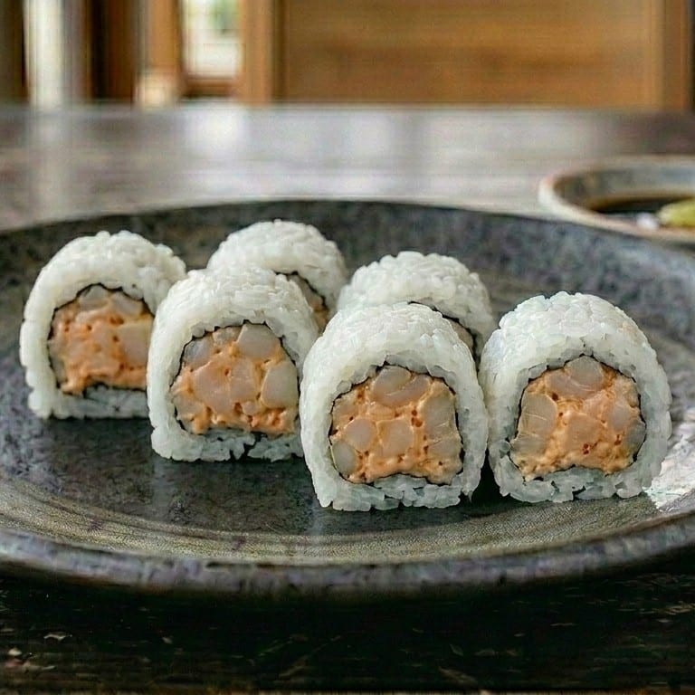 Spicy Scallop Roll.
