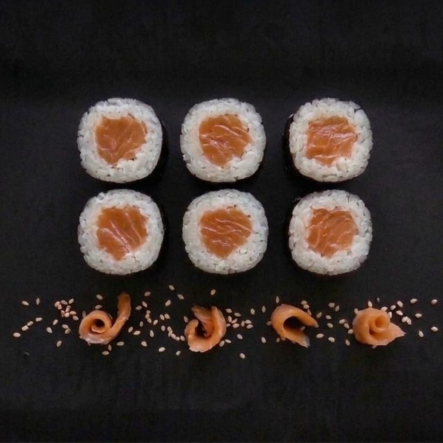 Smoked Salmon Roll.
