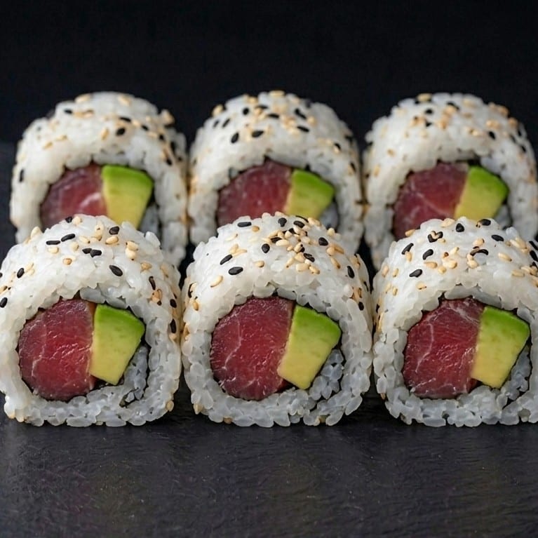 Tuna (Bluefin) Avocado Roll.