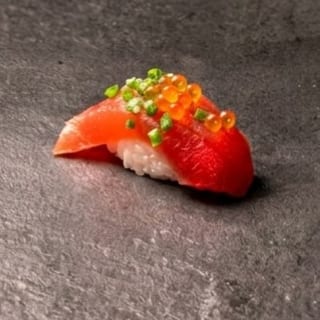 Tuna Ikura Scallion Sushi