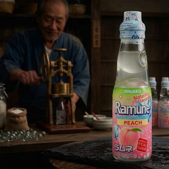Ramune - Peach.