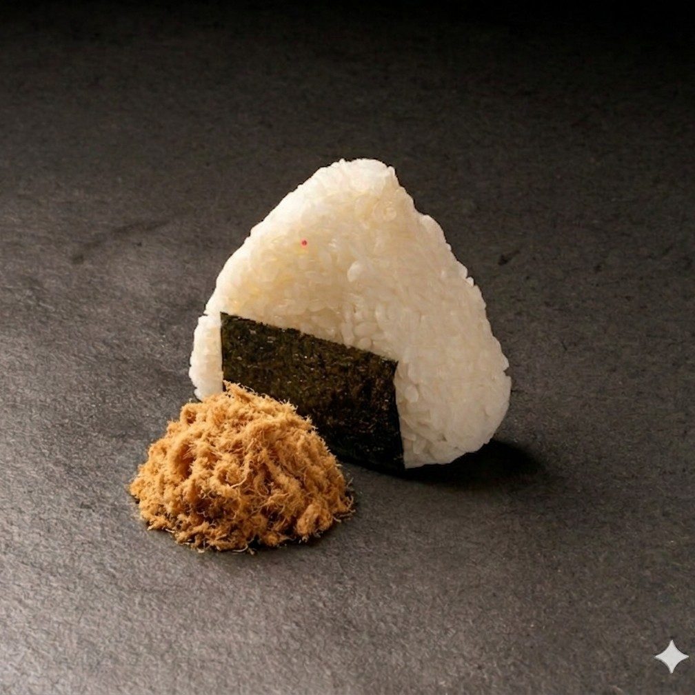 Pork Floss Onigiri.