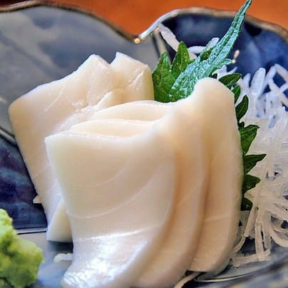 White Tuna Sashimi.