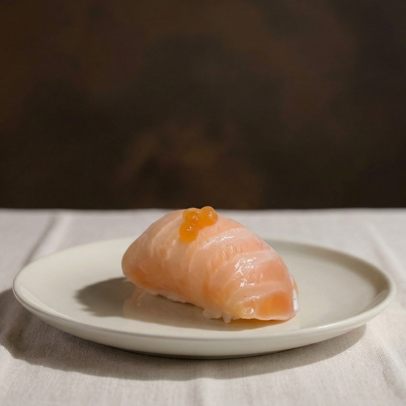 Torched Fatty Salmon Sushi.