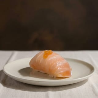 Torched Fatty Salmon Sushi