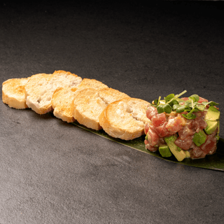 Salmon Tartare Crostini