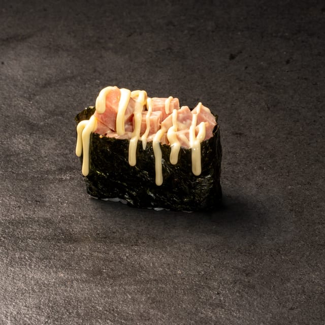 Spam Salad Gunkan.