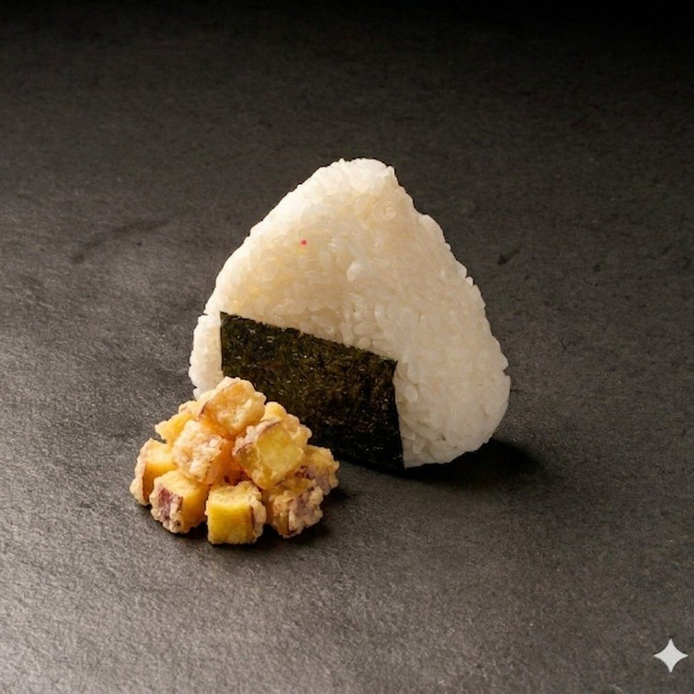 Sweet Potato Onigiri.