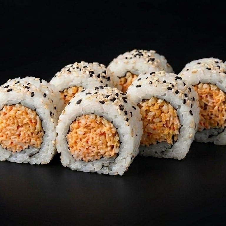 Spicy Kani Crunch Roll.