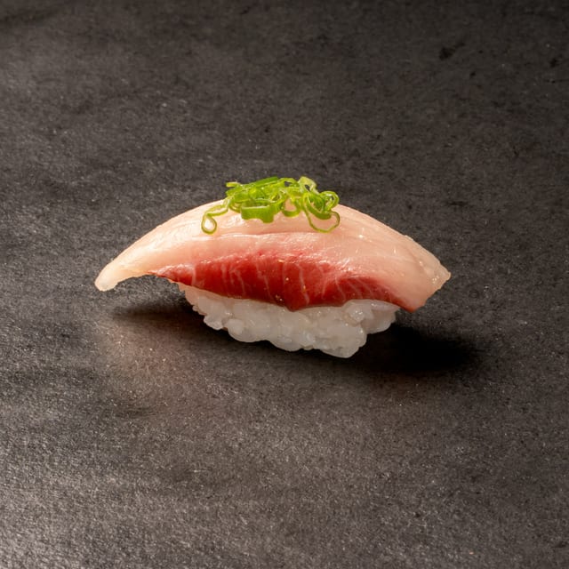 Yellowtail Scallion Sushi.