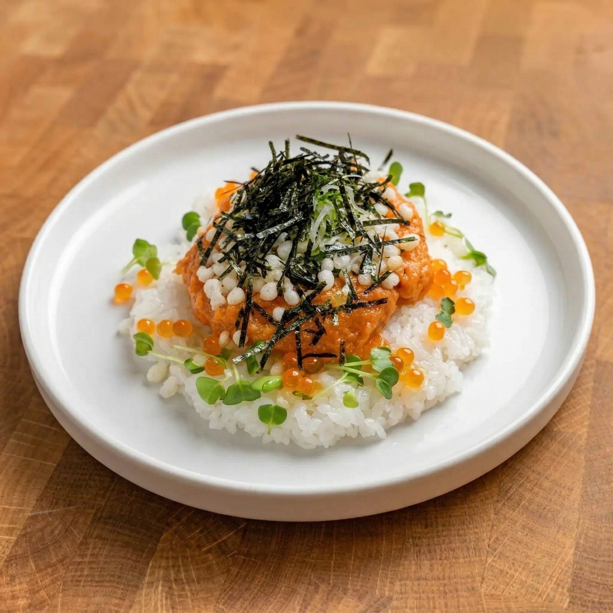 Spicy Tuna Scallion Donburi.