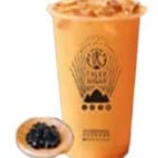 Tiger Sugar Thai Milk Tea.