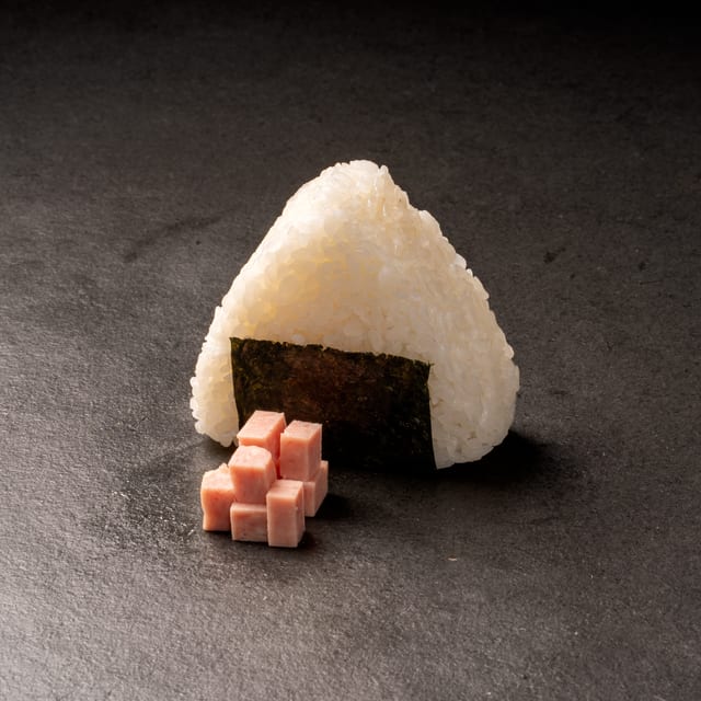 Spam Salad Onigiri.
