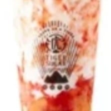 Tiger Sugar Strawberry Milk.