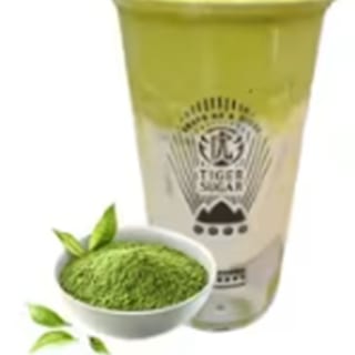 Tiger Sugar Thai Matcha Latte