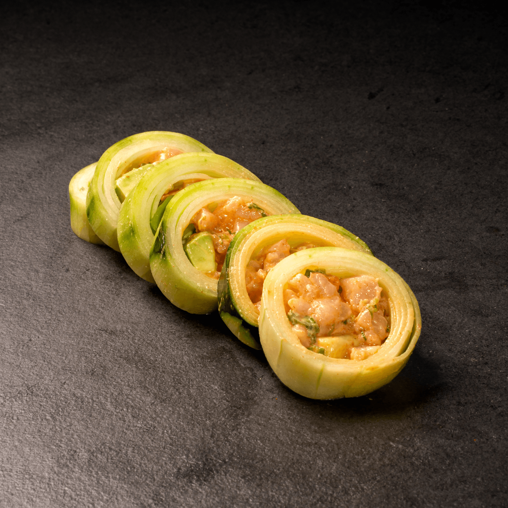Shino Cucumber Wrapped Roll.