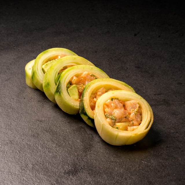 Shino Cucumber Wrapped Roll.