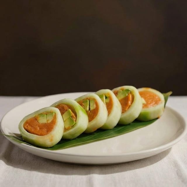 Sasuke Cucumber Wrapped Roll.