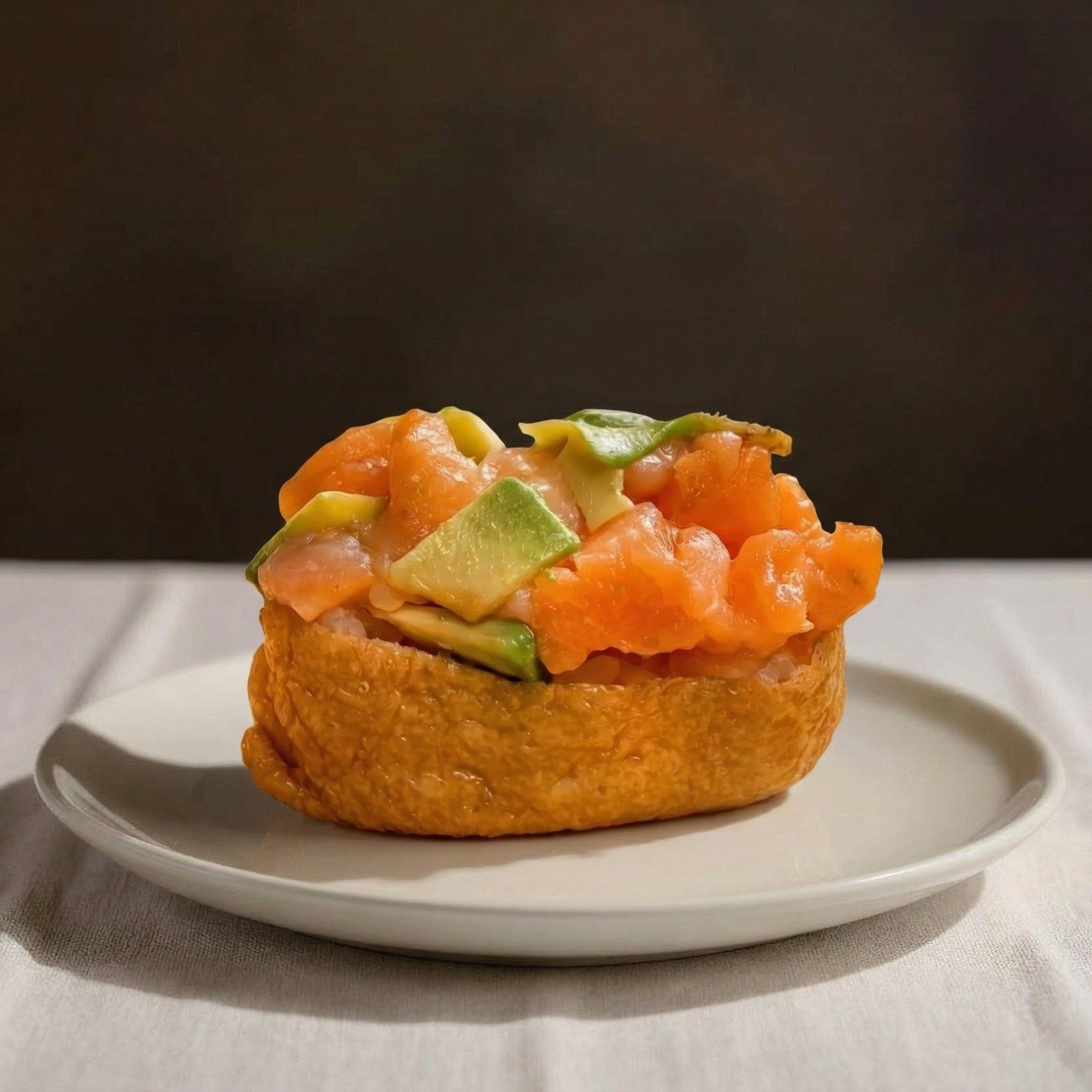 Smoked Salmon Inari.