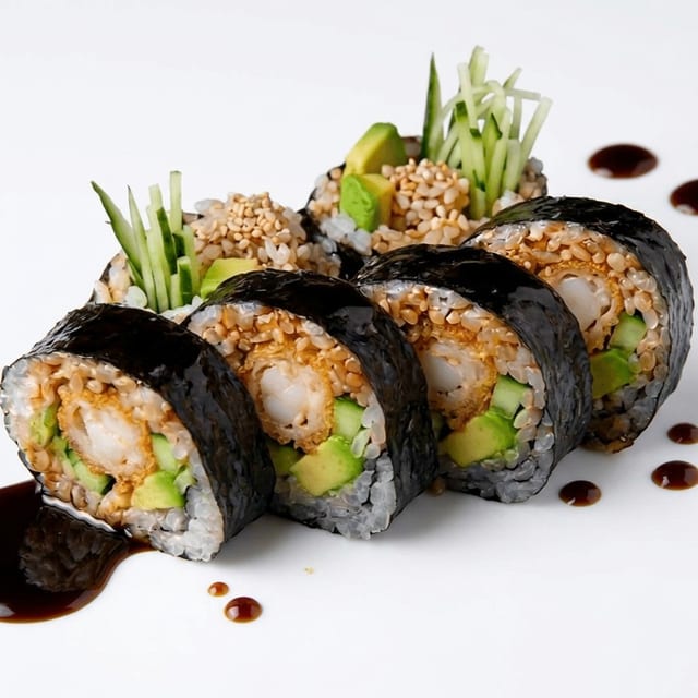 Shrimp Tempura Maki.