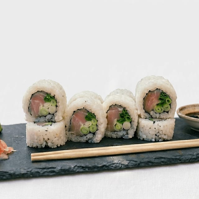 Yellowtail Scallion Maki.