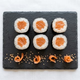 Smoked Salmon Maki Maki