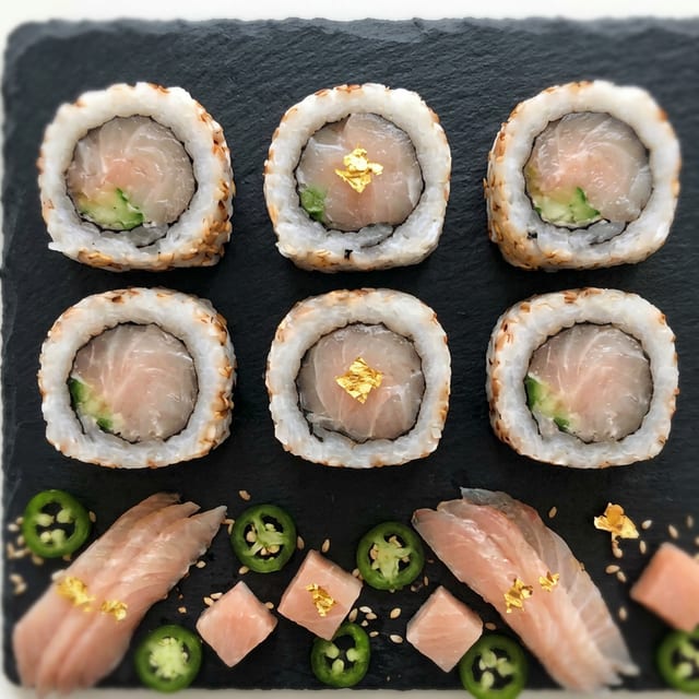 Yellowtail Jalapenos Maki.