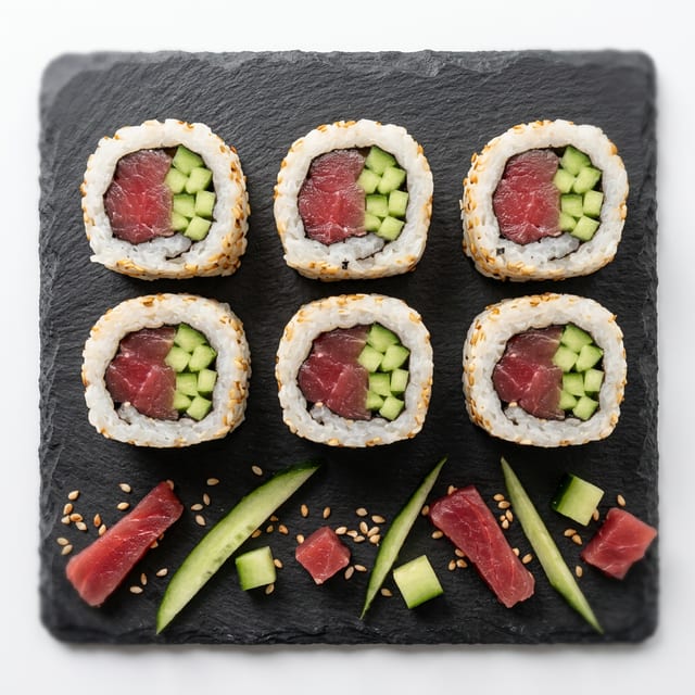 Tuna Cucumber Maki.