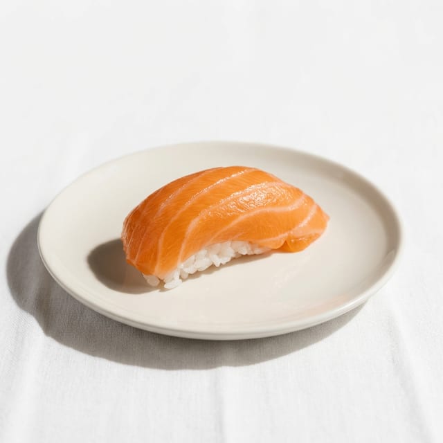 Salmon Nigiri.