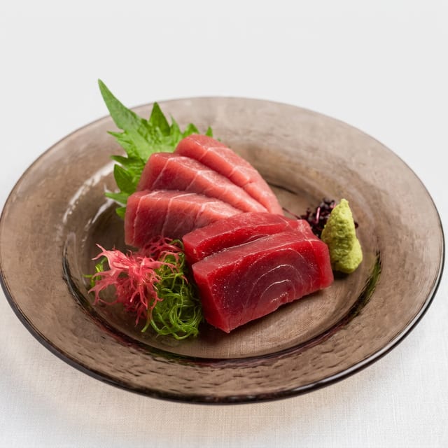 Bluefin Tuna Sashimi.
