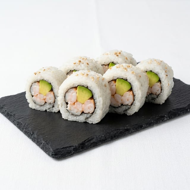 Shrimp Avocado Maki.