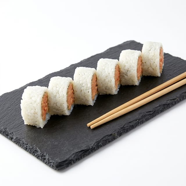 Spicy Yellowtail Crunch Maki.