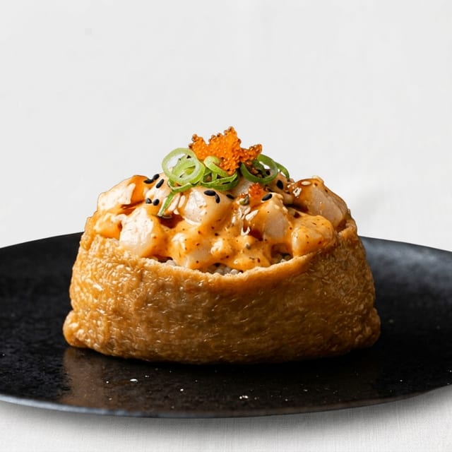 Spicy Scallop Inari.