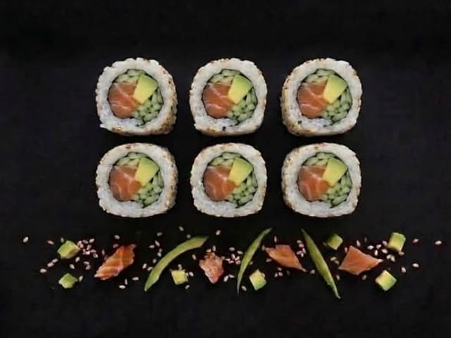 Salmon Cucumber Avocado (Alaska).